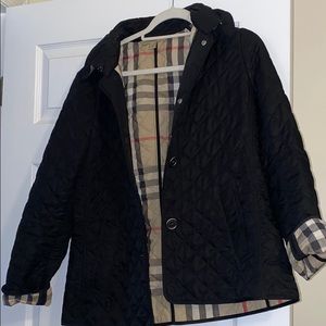 Burberry Quilted Jacket Black
